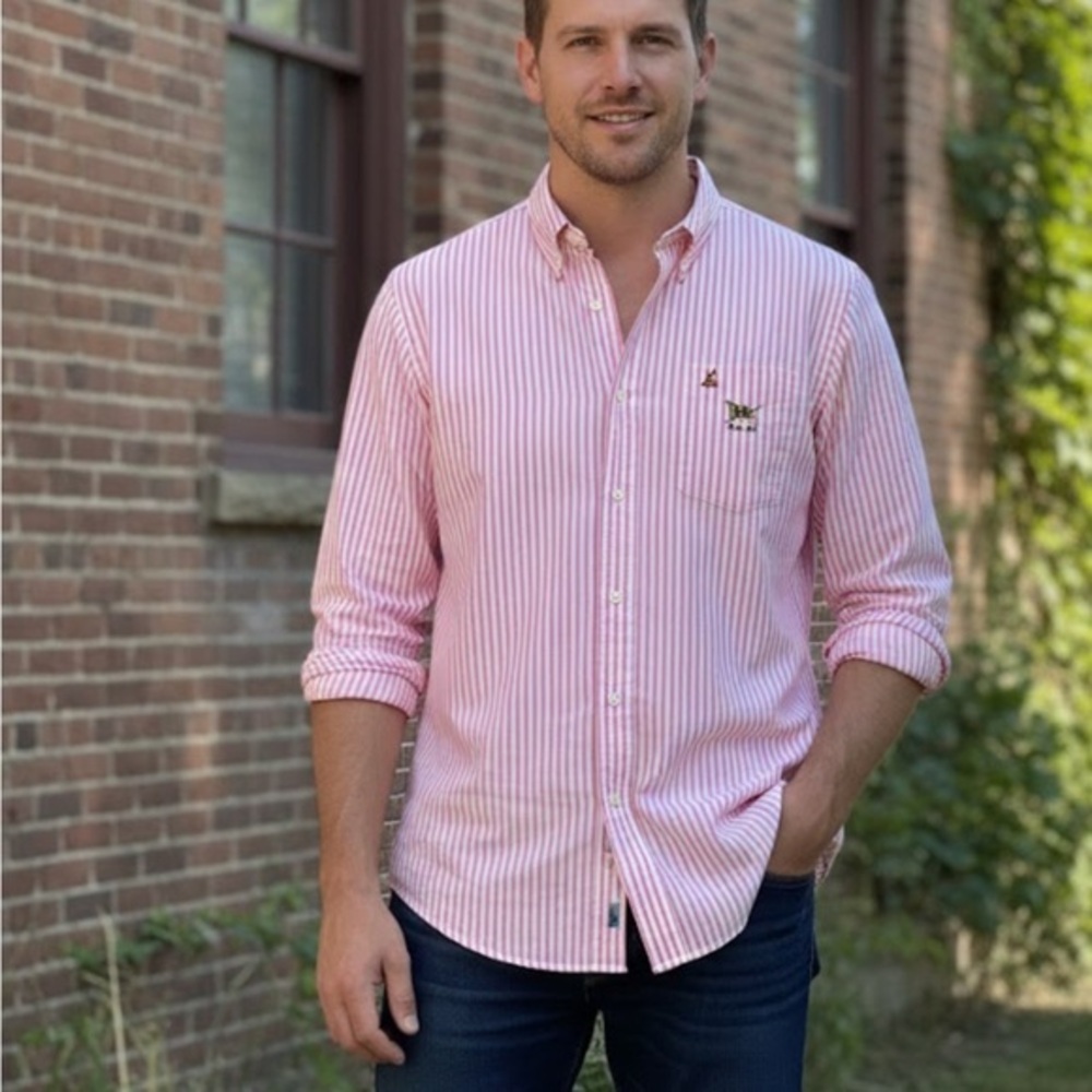 RALPH LAUREN. Striped Men's Shirt. SIZE XXL - Picture 1 of 6